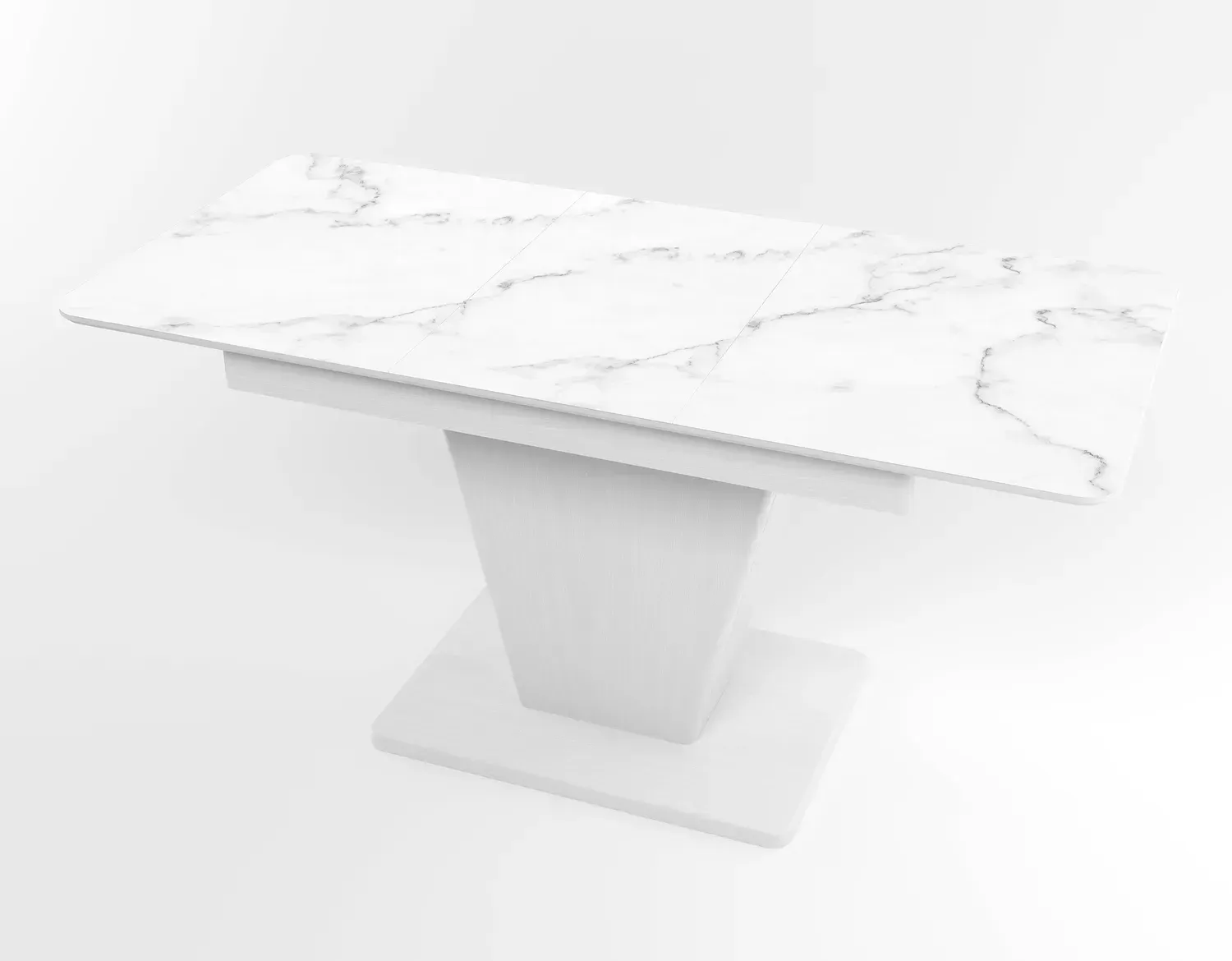 Обідній розкладний стіл Slide білий white/21 "Д" - Зображення 2